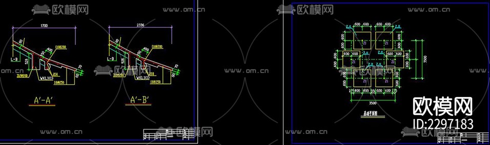 鐘鼓樓CAD圖紙下載(渲染圖7)