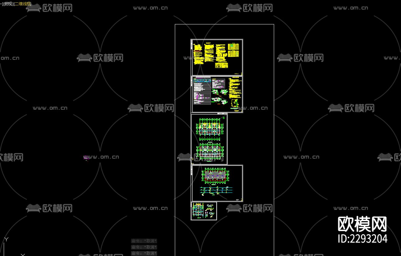 上塘荆芋花乡小区CAD施工图下载（渲染图3）