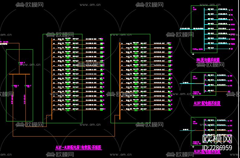 25层住宅的全套cad施工图下载（渲染图5）