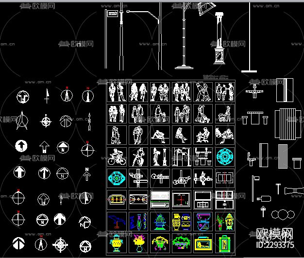 人物cad图库下载