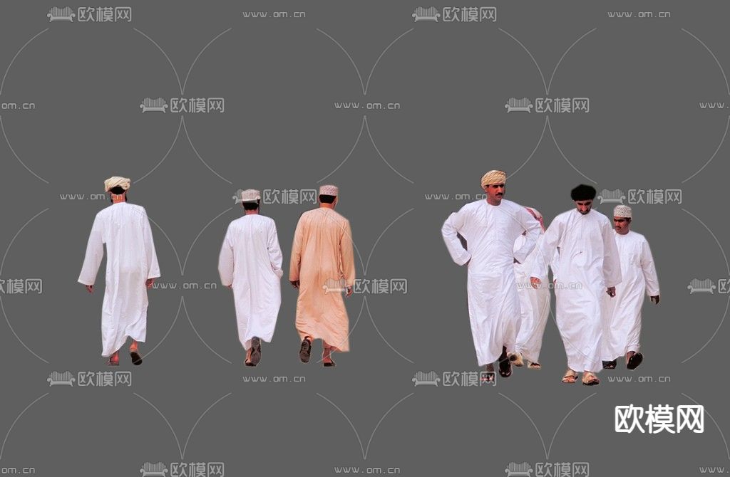阿曼人psd下载