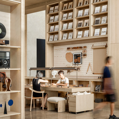 春山秋水 售楼处洽谈区