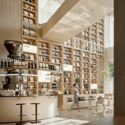 春山秋水 售楼处洽谈区