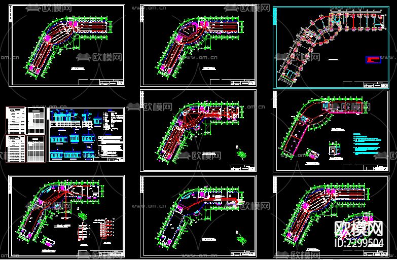 电气施工CAD施工图下载（渲染图1）