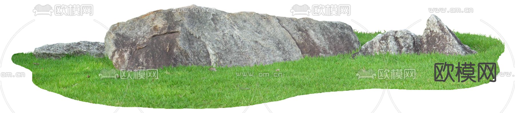 庭石 景观石psd下载