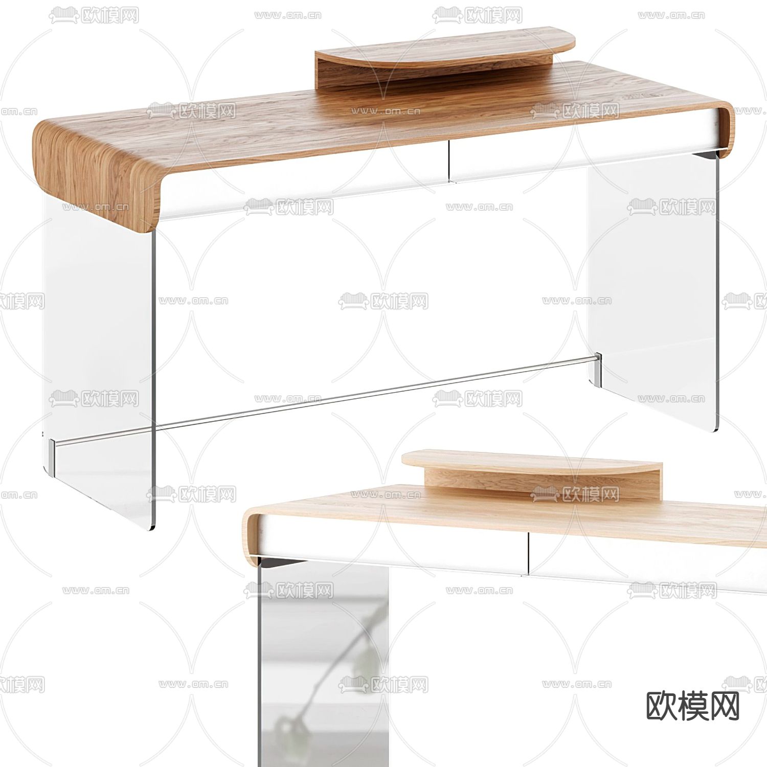 pertica梳妆台 化妆台 3d模型下载