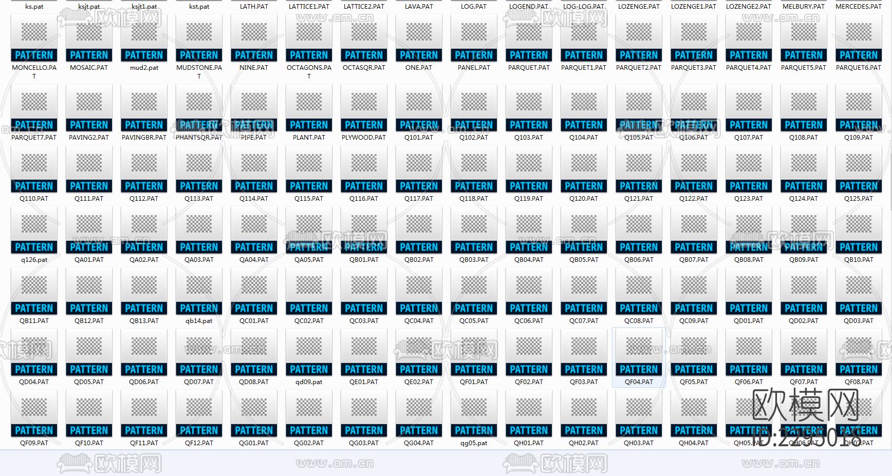 常用填充cad施工图下载（渲染图5）