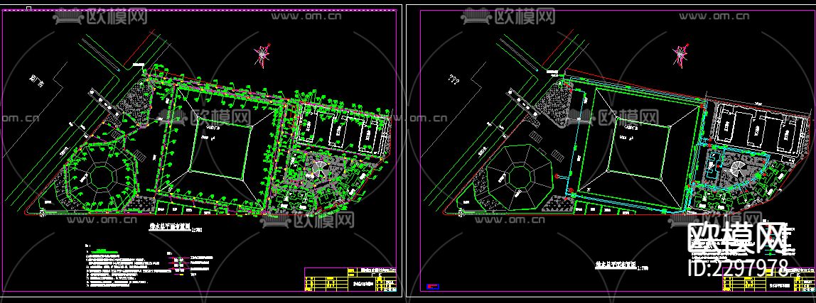 厂房给排水CAD施工图下载
