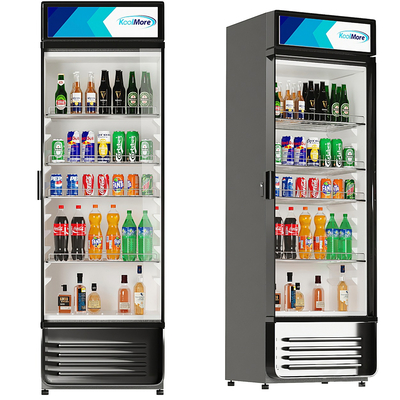  现代超市冰箱 饮料柜su模型 