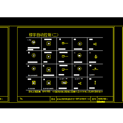  弱电-楼宇自控CAD图库 