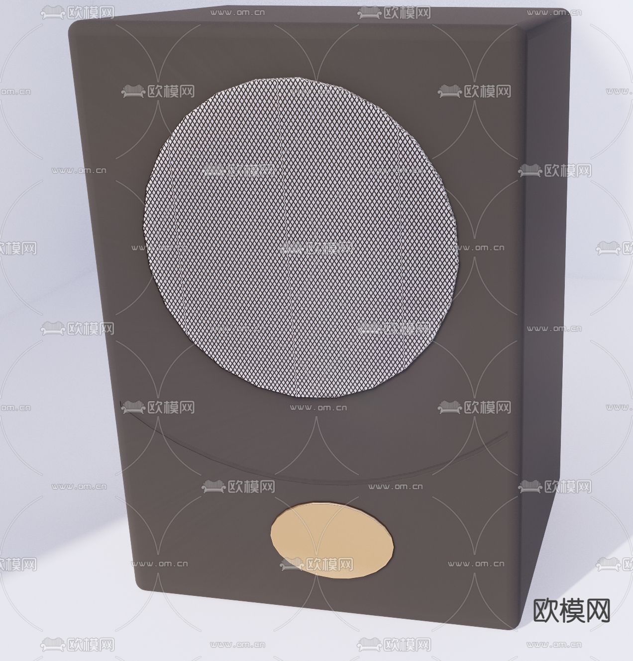 现代音箱su模型