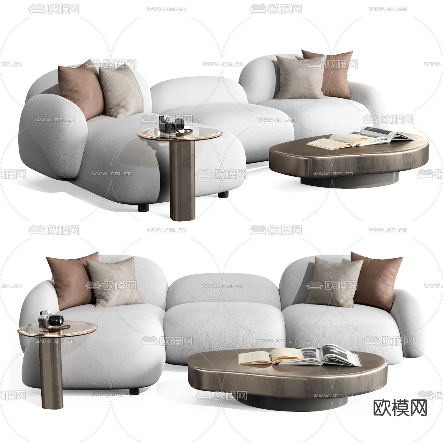 Pertica 沙发3d模型下载_ID12137978_3dmax免费模型-欧模网