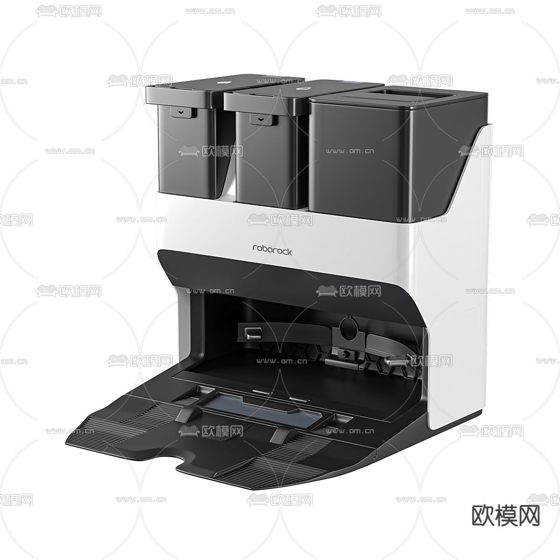 智能扫地机器人 扫地机3d模型下载（渲染图2）