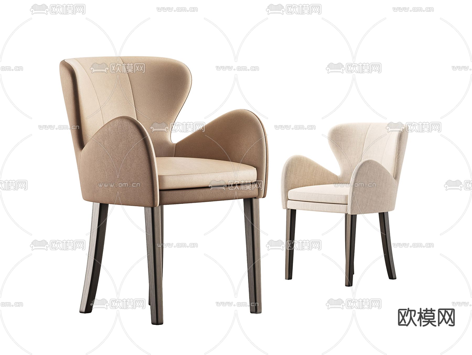 pertica椅子 单椅3d模型下载（渲染图4）