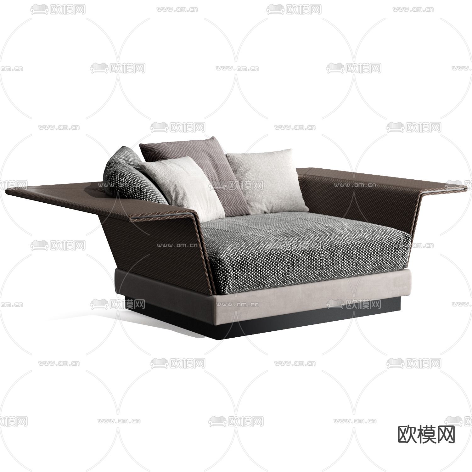 Poliform 单人沙发3d模型下载（渲染图3）