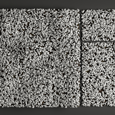 现代鹅卵石 碎石su模型