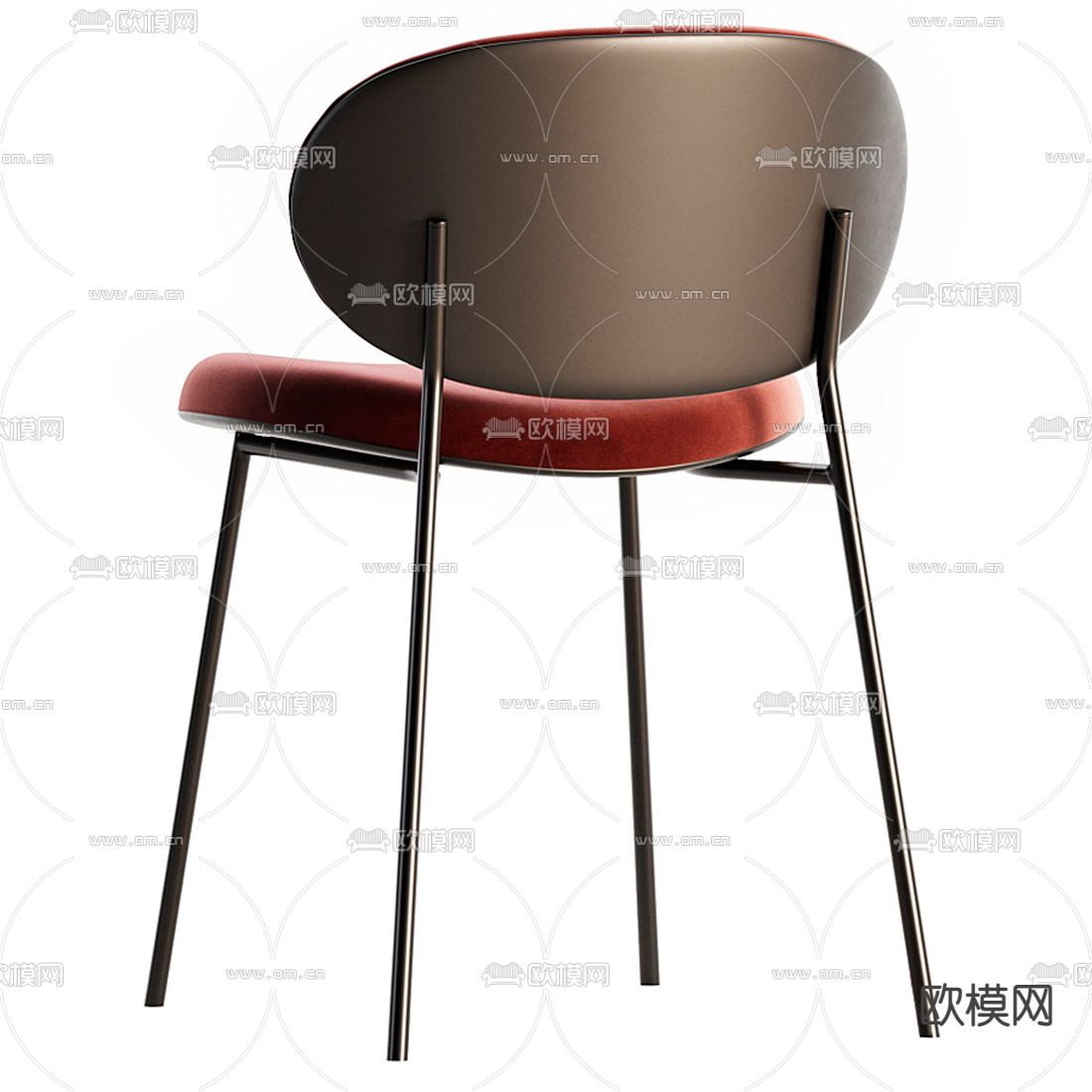 Cassina 椅子 餐椅3d模型下载（渲染图4）