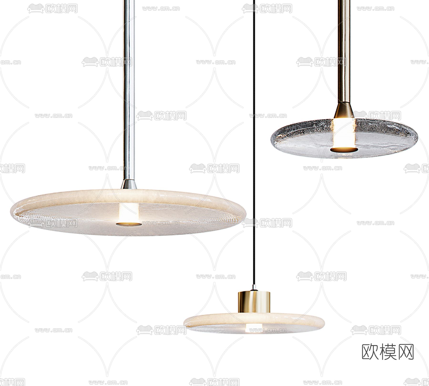 Flos 吊灯3d模型下载