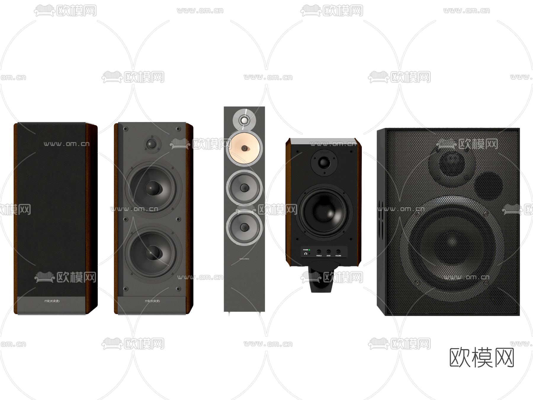 音响3d模型下载