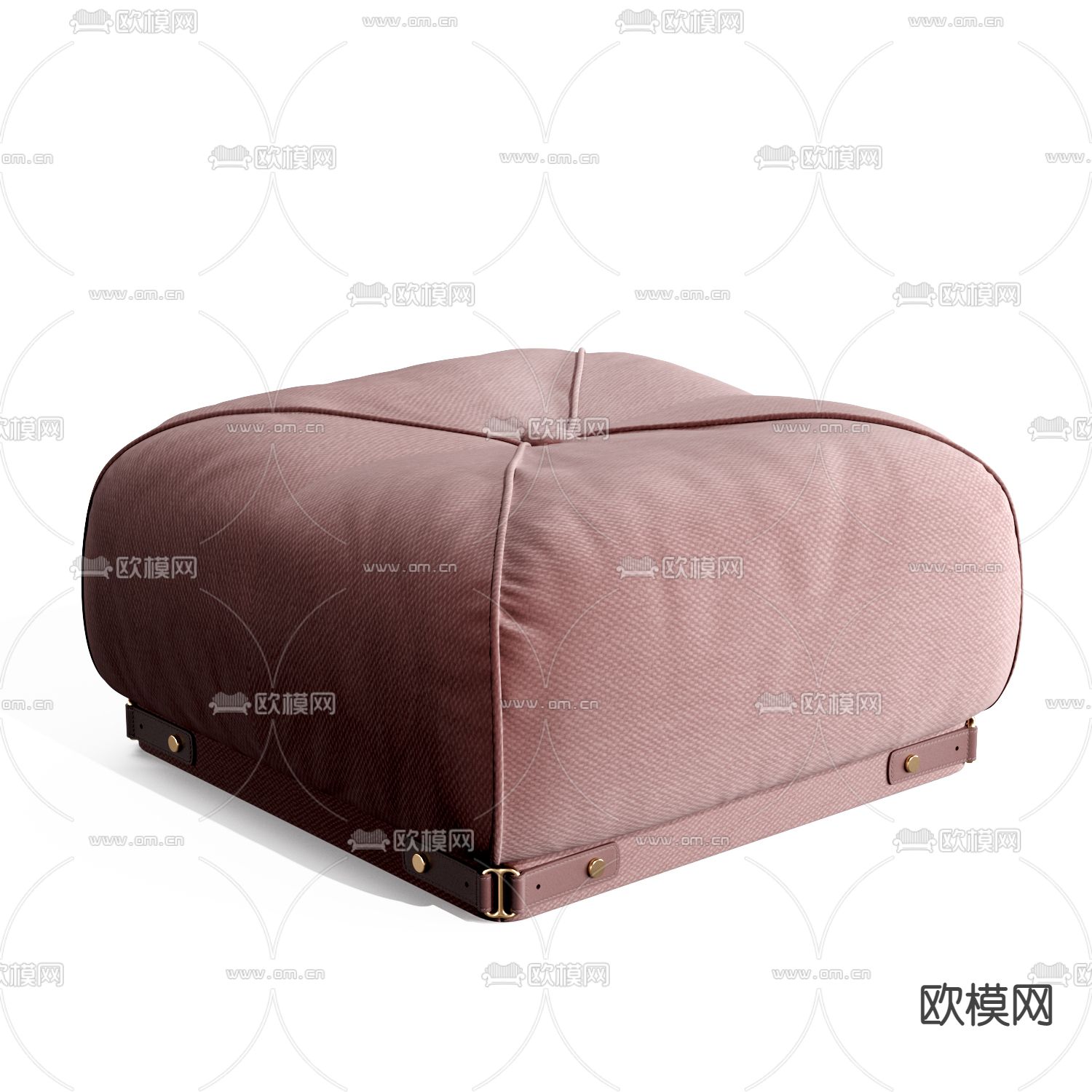 Natuzzi沙发凳 矮凳3d模型下载（渲染图3）