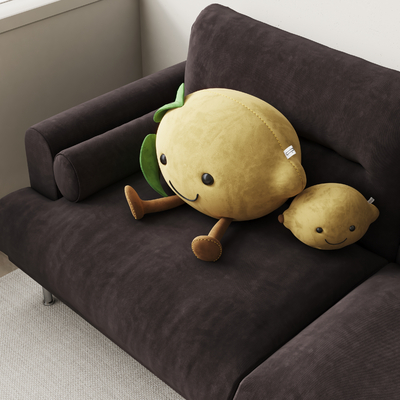  现代卡通抱枕su模型 