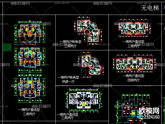 最经典的基本CAD施工图下载（渲染图2）