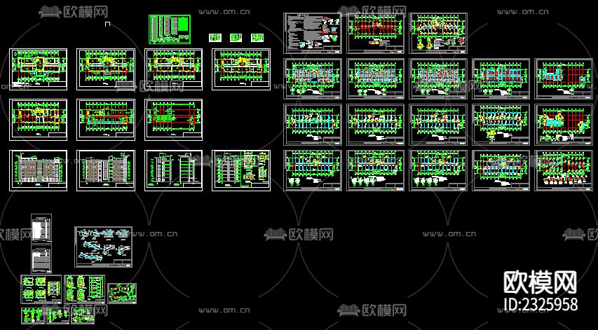 办公楼CAD节点大样下载（渲染图1）