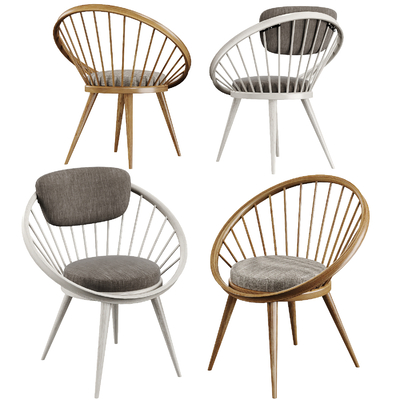 现代休闲椅子su模型