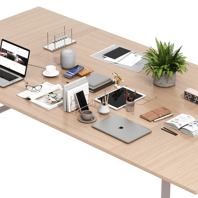  现代办公用品电脑笔记本数码产品su模型 