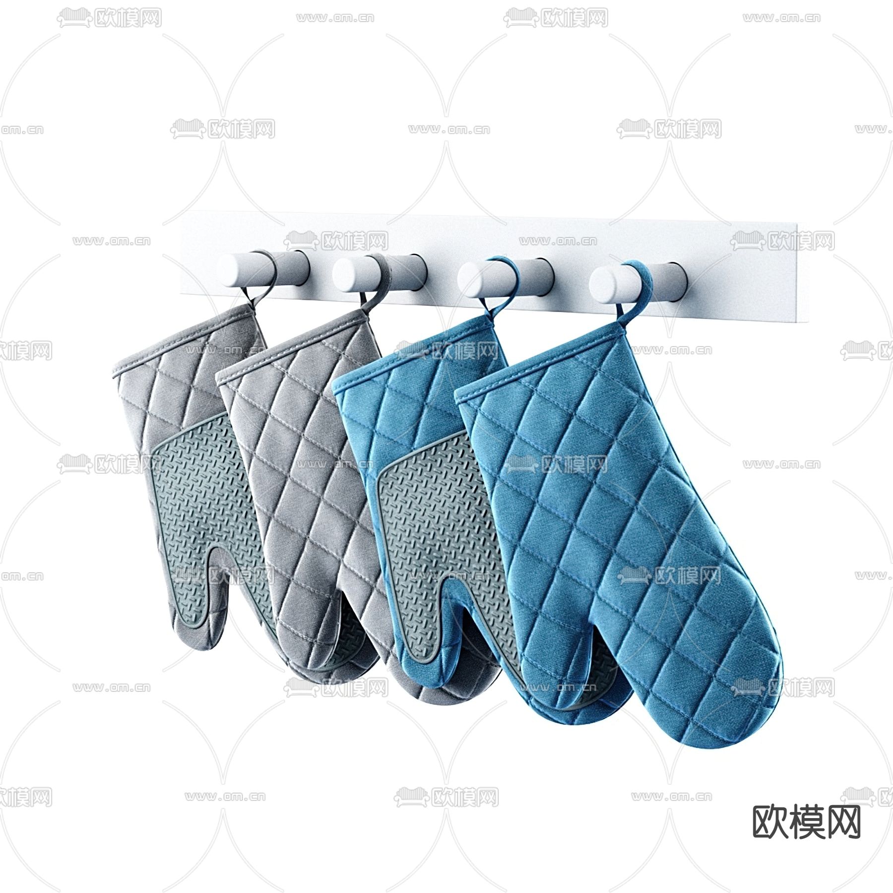 防烫手套3d模型