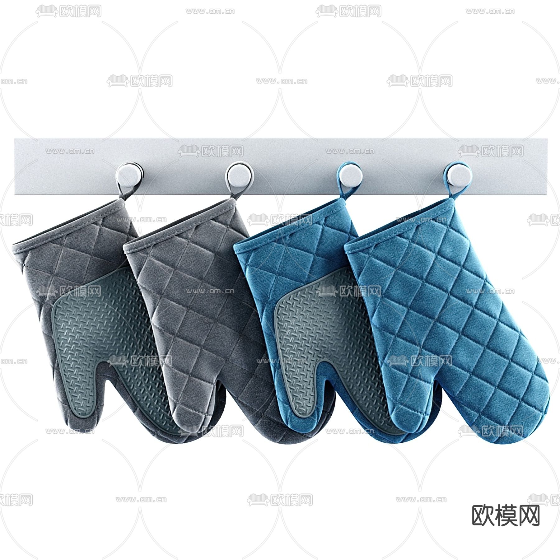 防烫手套3d模型