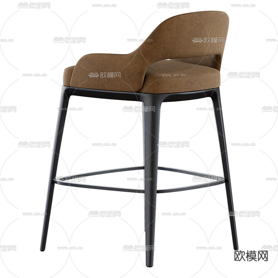 Poliform 吧椅 吧台凳3d模型下载（渲染图3）