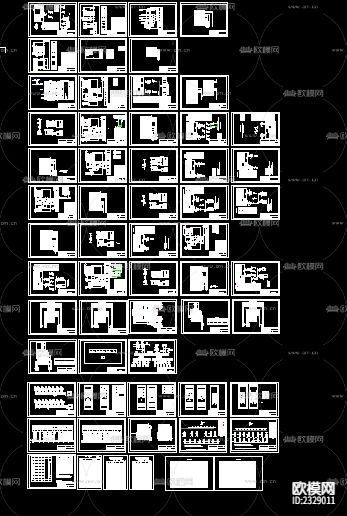 35KV变电站CAD施工图下载（渲染图3）