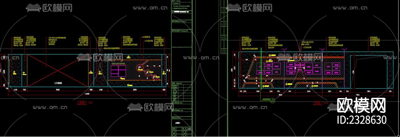 某科技馆CAD施工图下载（渲染图2）