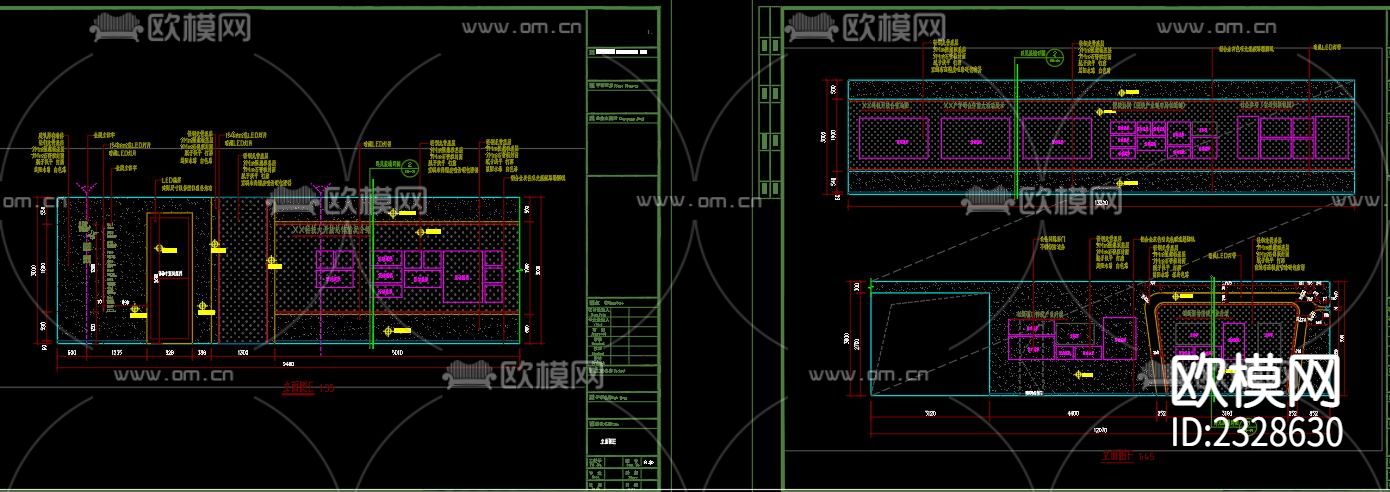 某科技馆CAD施工图下载（渲染图4）