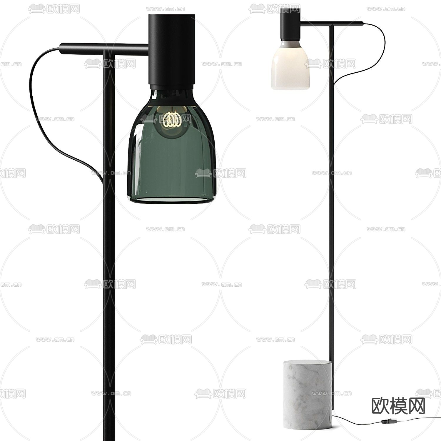 Bonaldo 落地灯3d模型下载