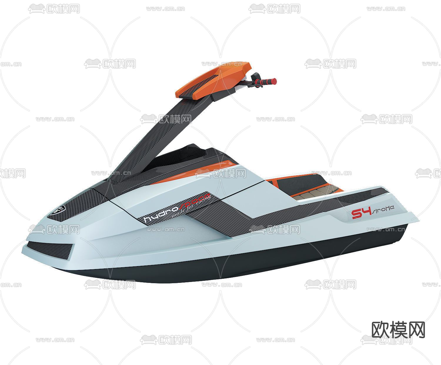 水上摩托艇3d模型下载（渲染图4）