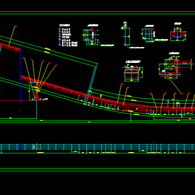  带式输送机CAD节点大样 