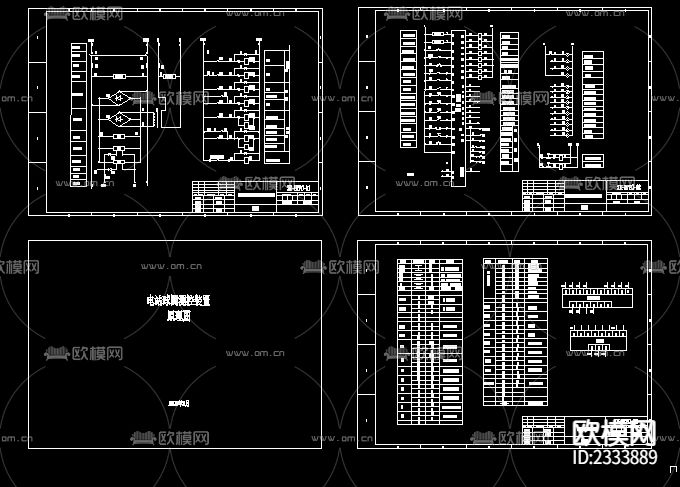 电站球阀测控装置原理节点大样下载（渲染图1）