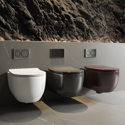  马桶坐便器su模型 