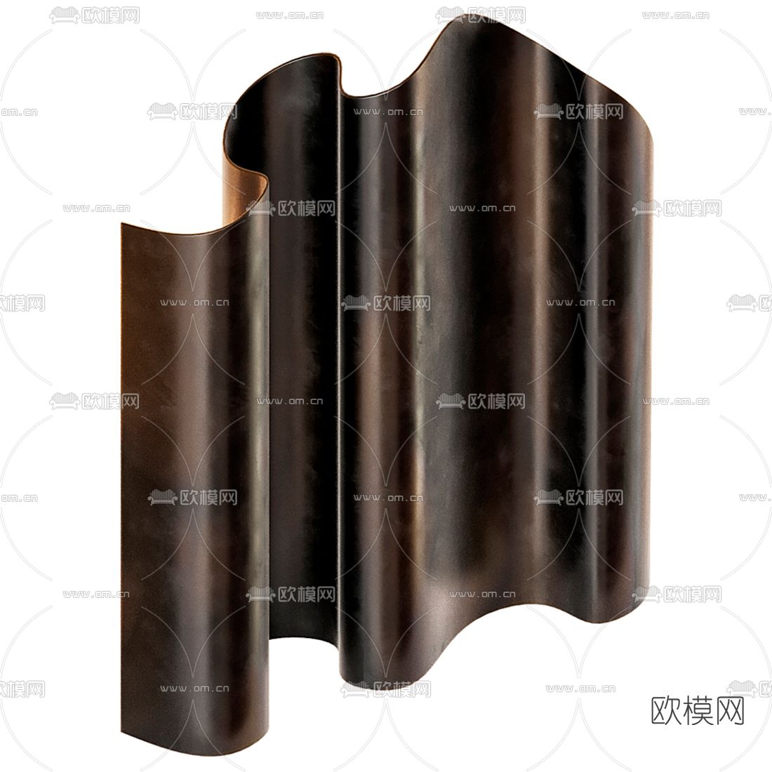 现代屏风3d模型下载（渲染图4）