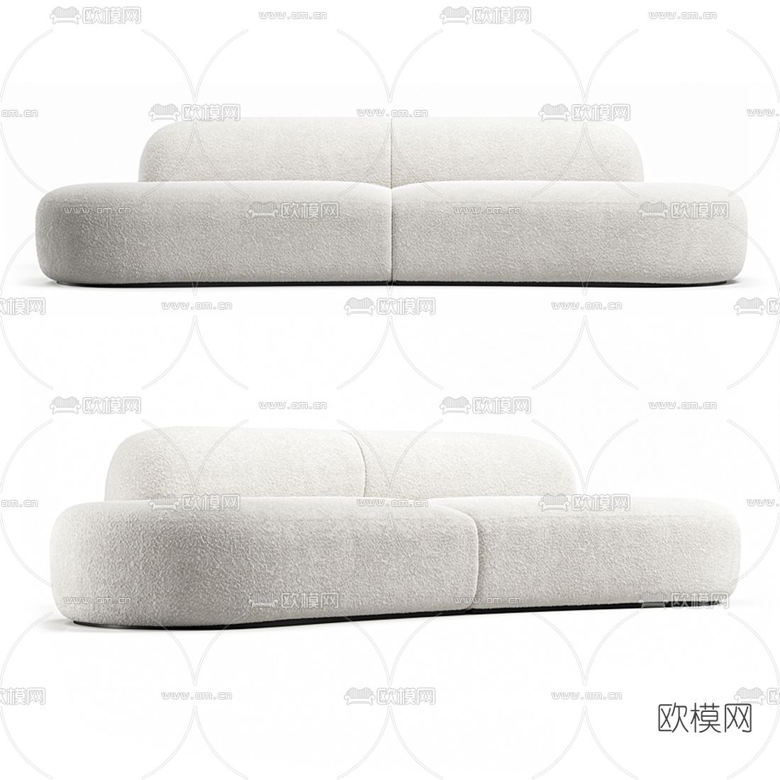 Eichholtz 双人沙发3d模型下载（渲染图4）