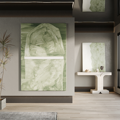 现代装饰挂画su模型