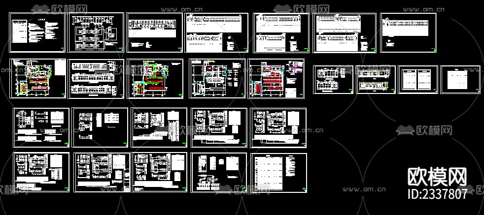 商场10KV变电所全套cad施工图下载（渲染图1）