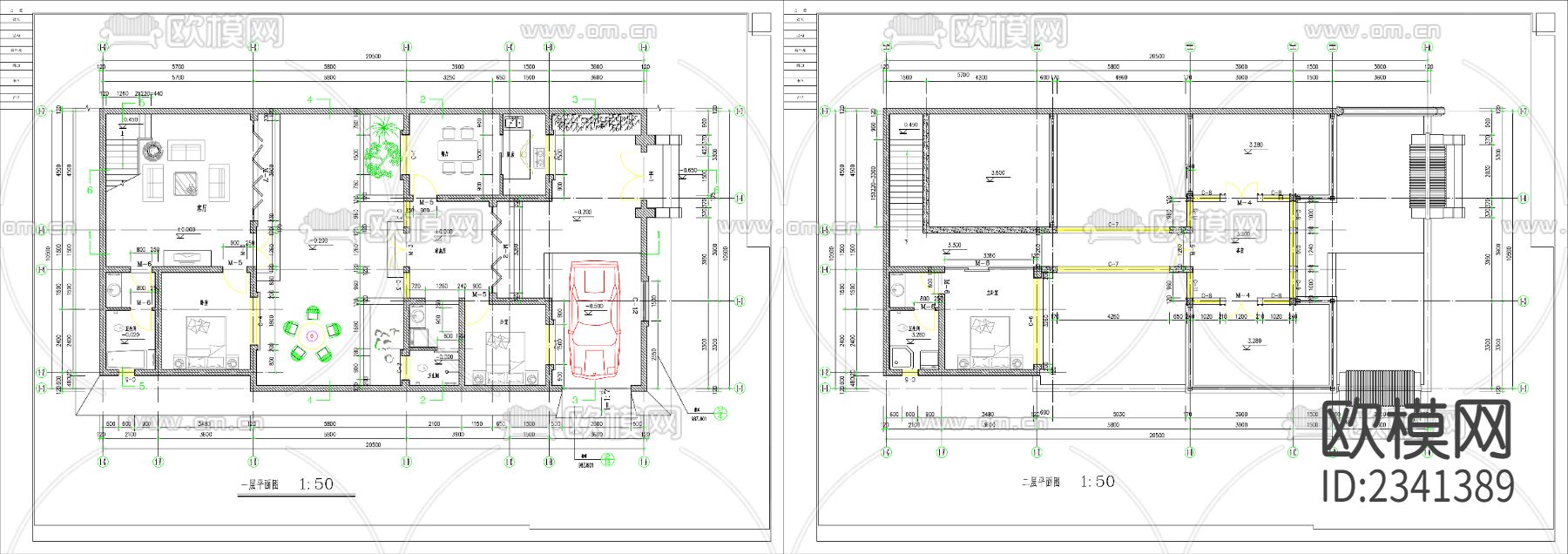 23.四合院建筑设计CAD施工图下载（渲染图5）