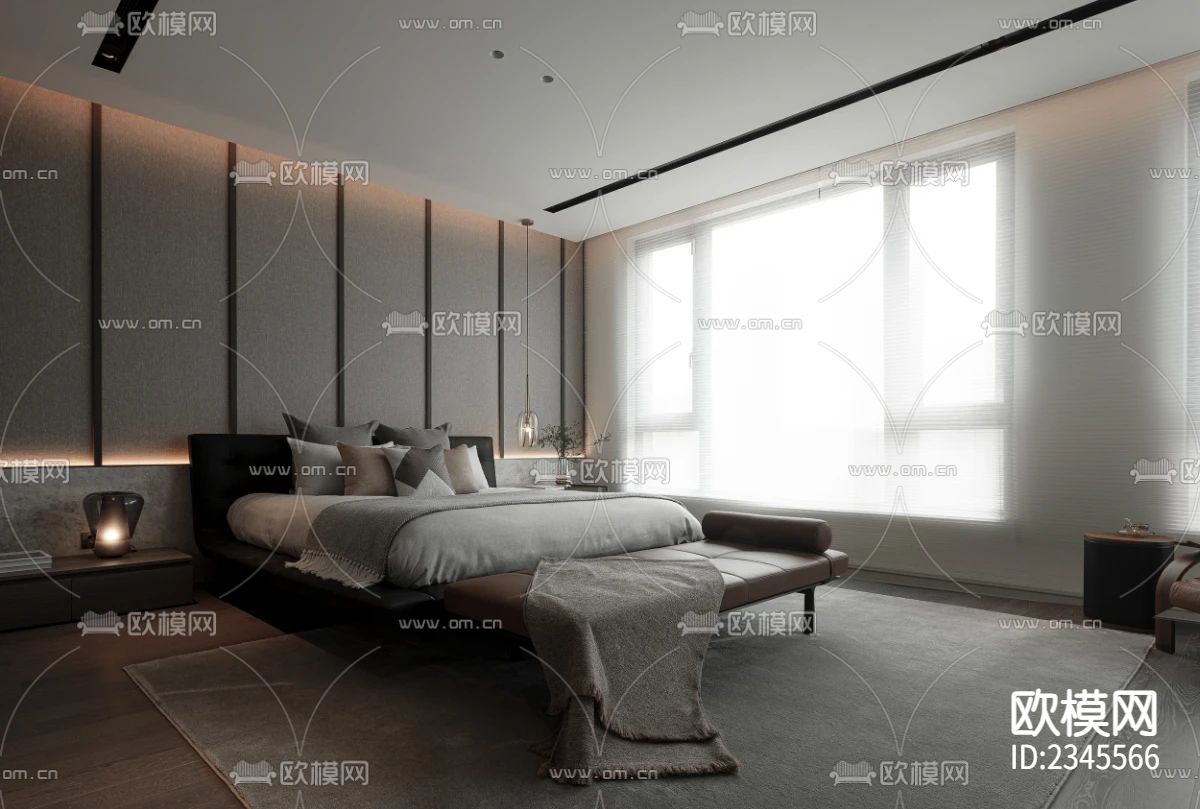 商品房cad平面布置图下载（渲染图7）