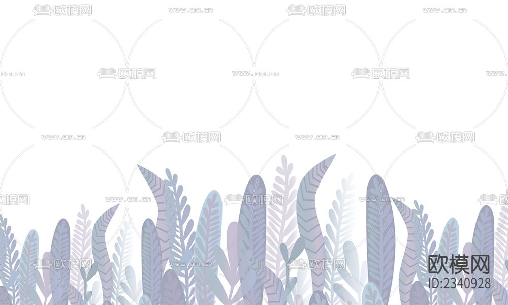 绘画草丛壁纸