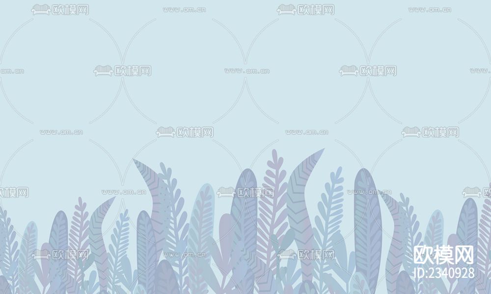 绘画草丛壁纸