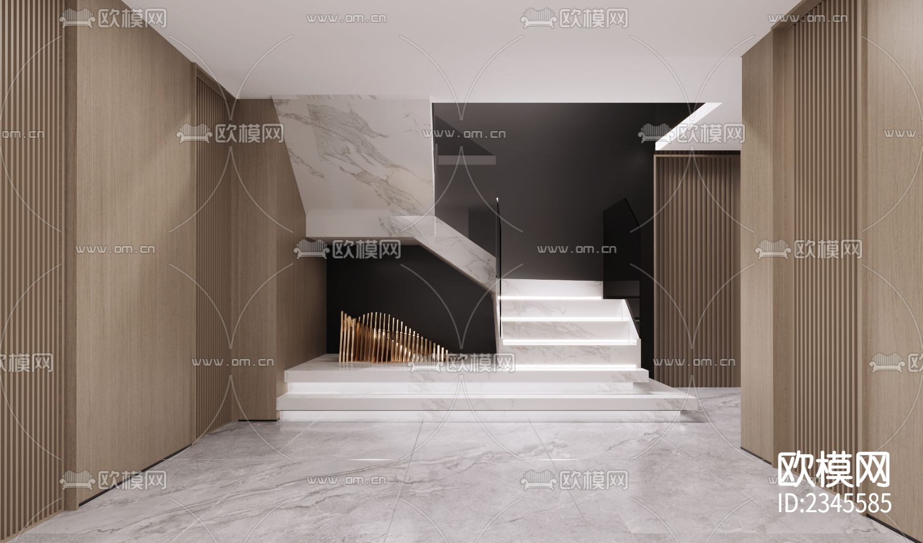 商品房cad平面布置图下载（渲染图8）