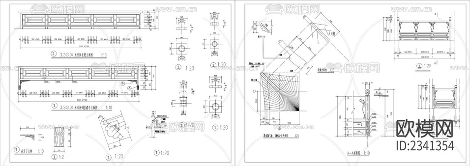 四合院建筑設(shè)計(jì)CAD施工圖下載(渲染圖4)